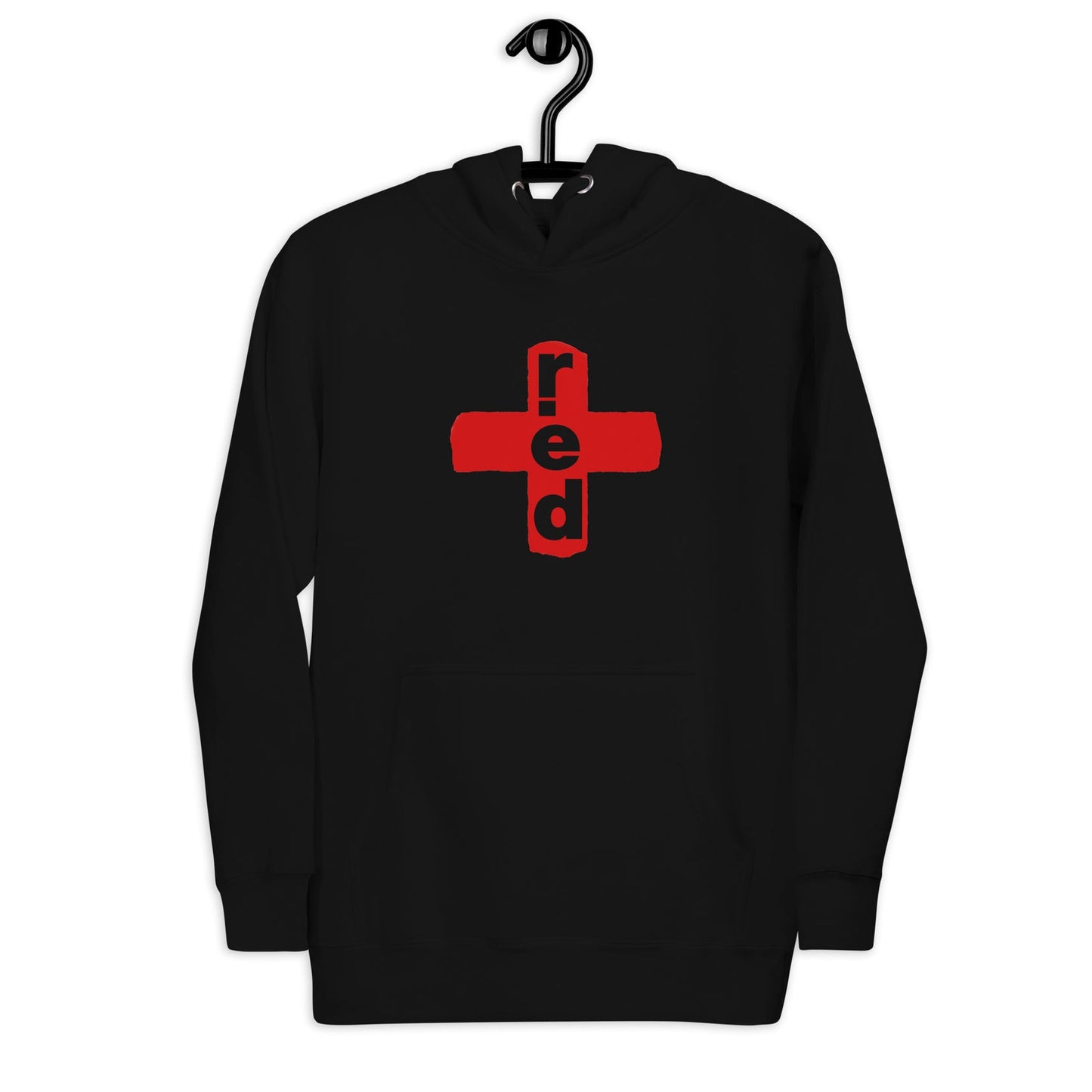 Red Cymbals Hoodie / Hooded Sweatshirt Plus Logo